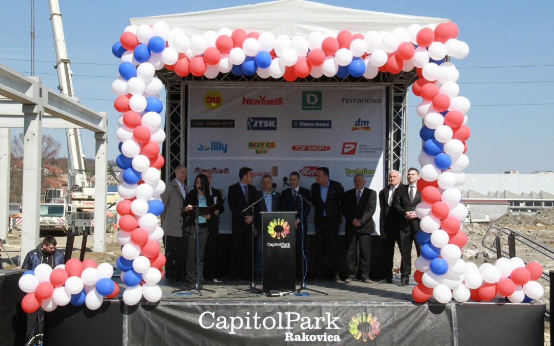 Construction starts at Capitol Park Rakovica